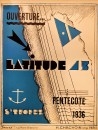 Affiche ancienne originale Latitude 43 - Saint-Tropez-posterissim