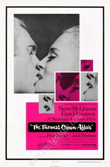 Affiche américaine originale The Thomas Crown affair-Posterissim