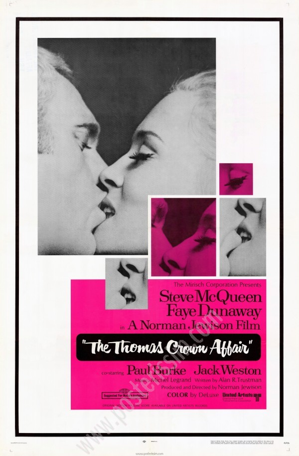 Original American poster The Thomas Crown affair-Posterissim