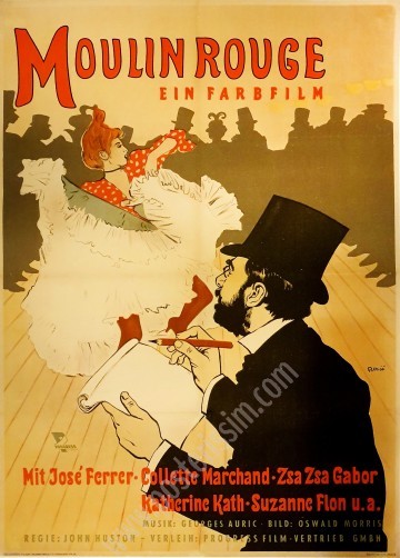 Affiche ancienne originale Moulin Rouge-posterissim