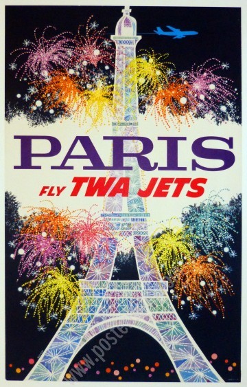 Original poster TWA Paris-posterissim