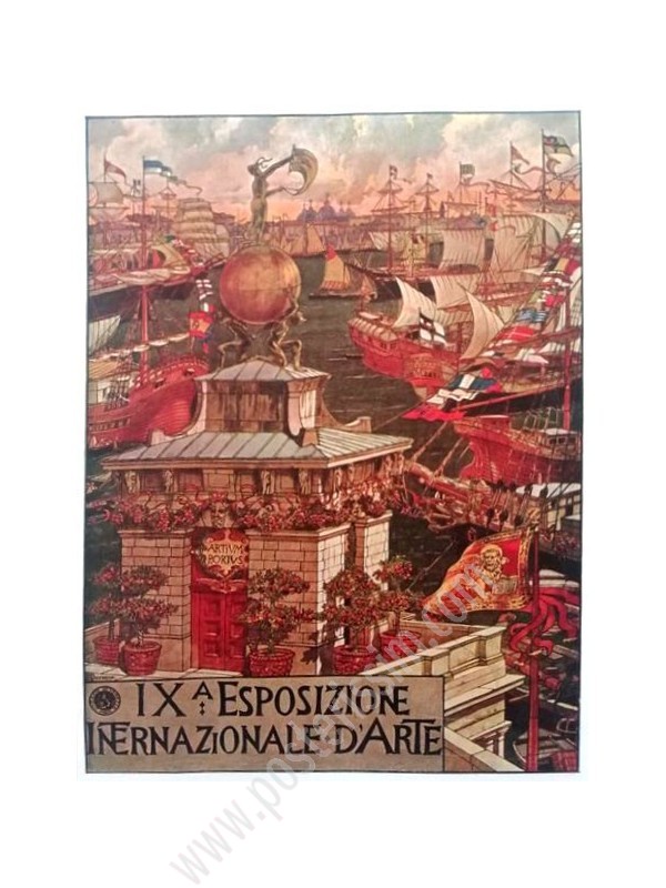 Affiche originale Biennale de Venise 1907-posterissim