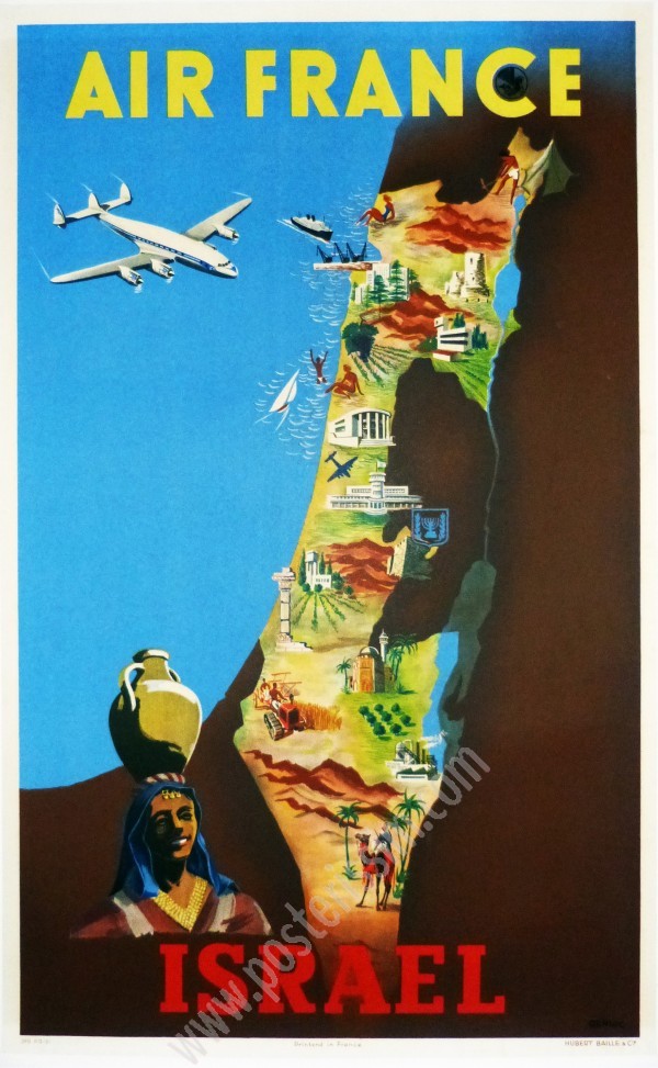 air france israel-posterissim