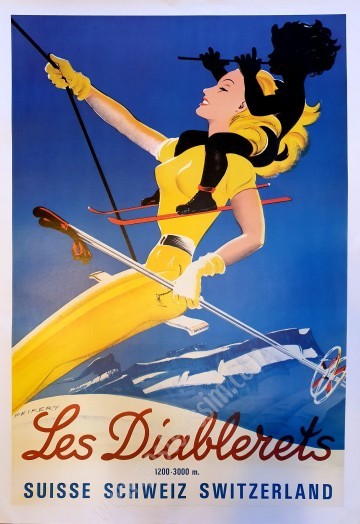 Original poster Les Diablerets-posterissim