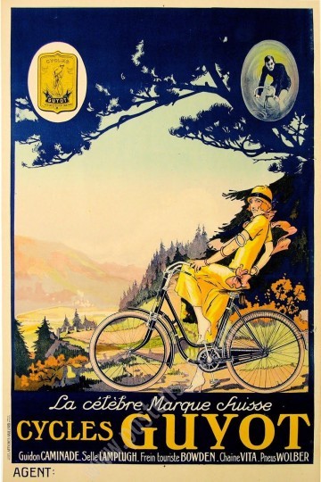 Affiche originale Cycles Guyot-posterissim