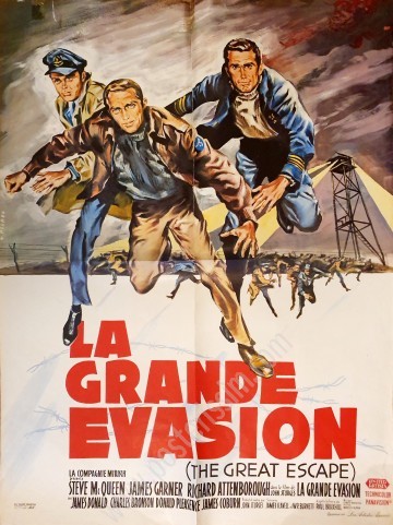 Affiche ancienne originale La Grande Evasion-posterissim