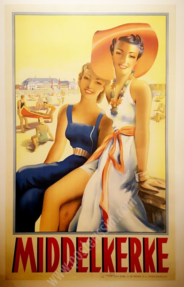 Affiche originale Middelkerke-posterissim