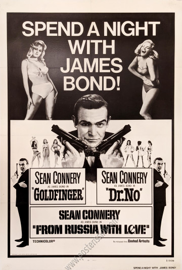 Spend a night with James Bond