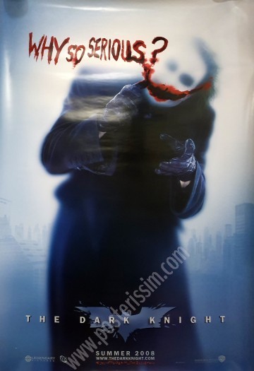 Affiche originale The Dark Knight, Why so serious ?-posterissim