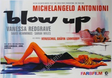 Affiche originale Blow-Up 1966 | Hans Braun – Rare A1 DE