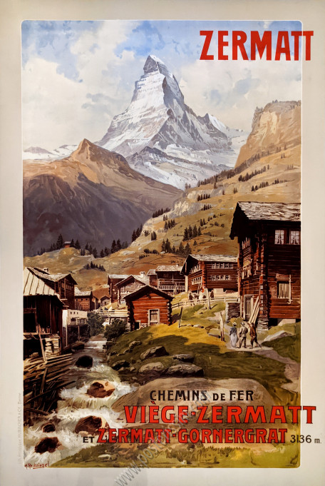 Chemin de fer Viege-Zermatt : Zermatt