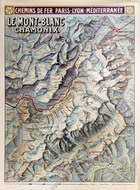 chamonix town map