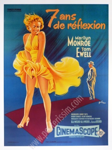 Affiche originale Sept Ans de Réflexion-posterissim