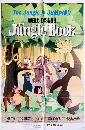 Affiche originale Le Livre de la jungle-posterissim