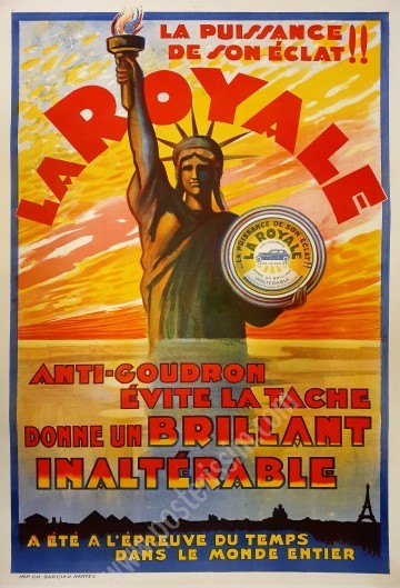 Affiche ancienne originale La Royale-posterissim