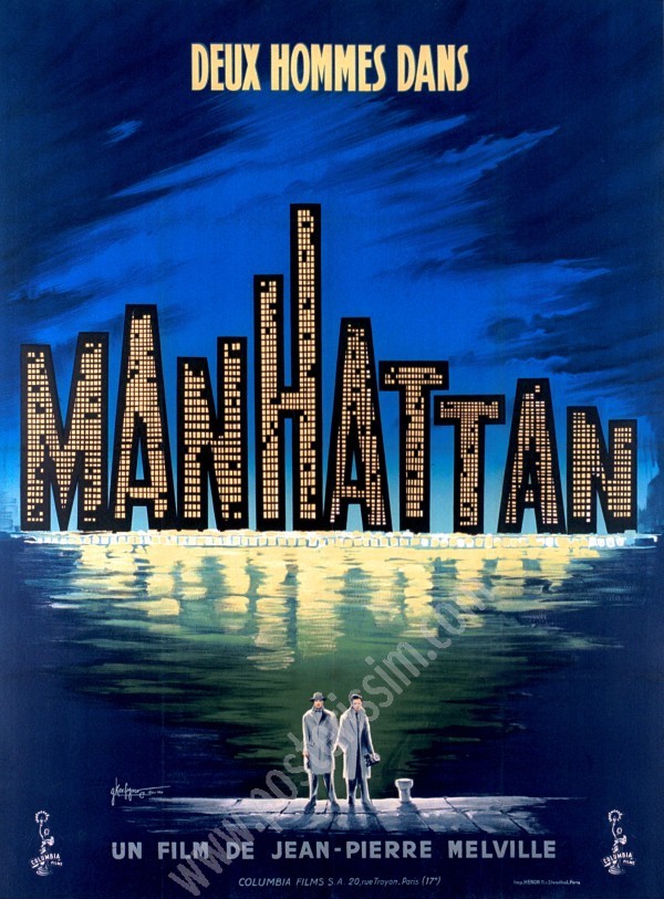 Affiche originale Deux hommes dans Manhattan de Melville-Posterissim