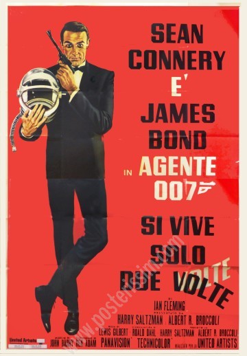 Affiche originale 4F James Bond 1967 – Rare et iconique