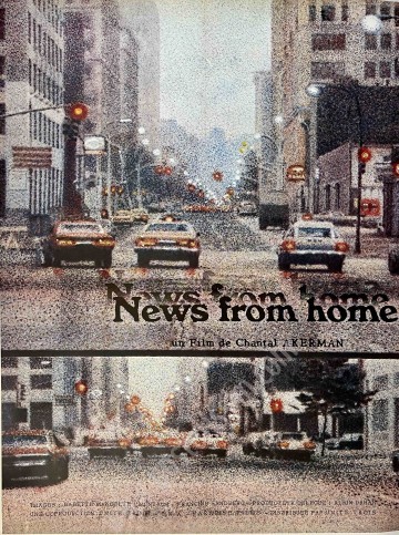 Affiche originale News from Home (1977) – Akerman