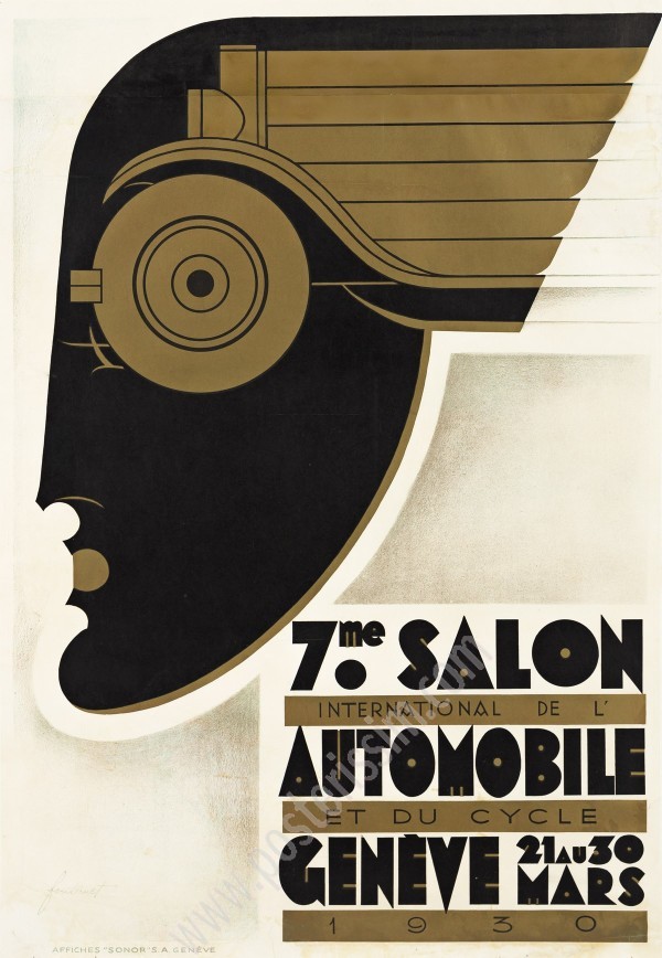 7ème Salon de l'automobile Genève 1930