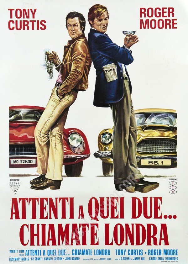 Affiche originale italienne Amicalement vôtre-posterissim