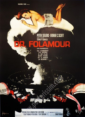 Original poster Doctor Folamour-posterissim