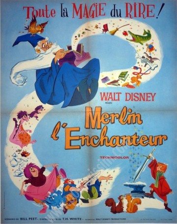 Affiche originale Merlin l'Enchanteur-posterissim