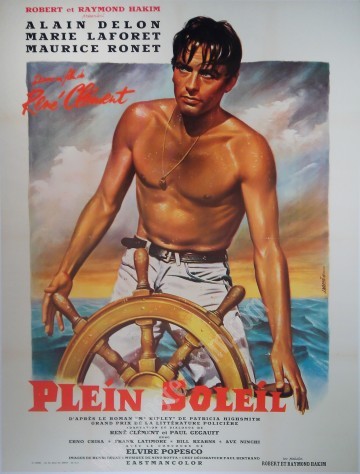 Affiche originale Plein Soleil 1960 – Jean Mascii Rare