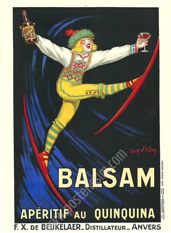 Affiche originale Balsam 1923 – Jean d’Ylen – Art déco rare