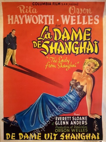 Affiche originale La Dame de Shangai-posterissim