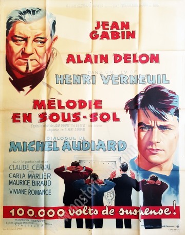 Affiche originale Mélodie en sous sol-posterissim