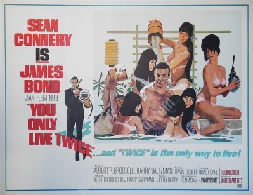 Affiche originale James Bond 1967 – Style C rare à vendre