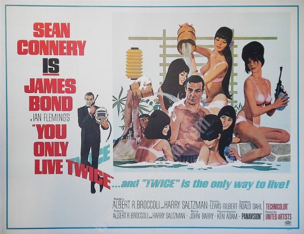 Affiche originale James Bond 1967 – Style C rare à vendre