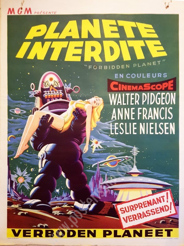 Affiche originale Planète interdite-posterissim