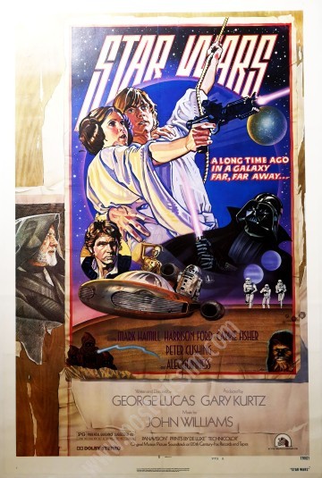 Original poster Star Wars-posterissim