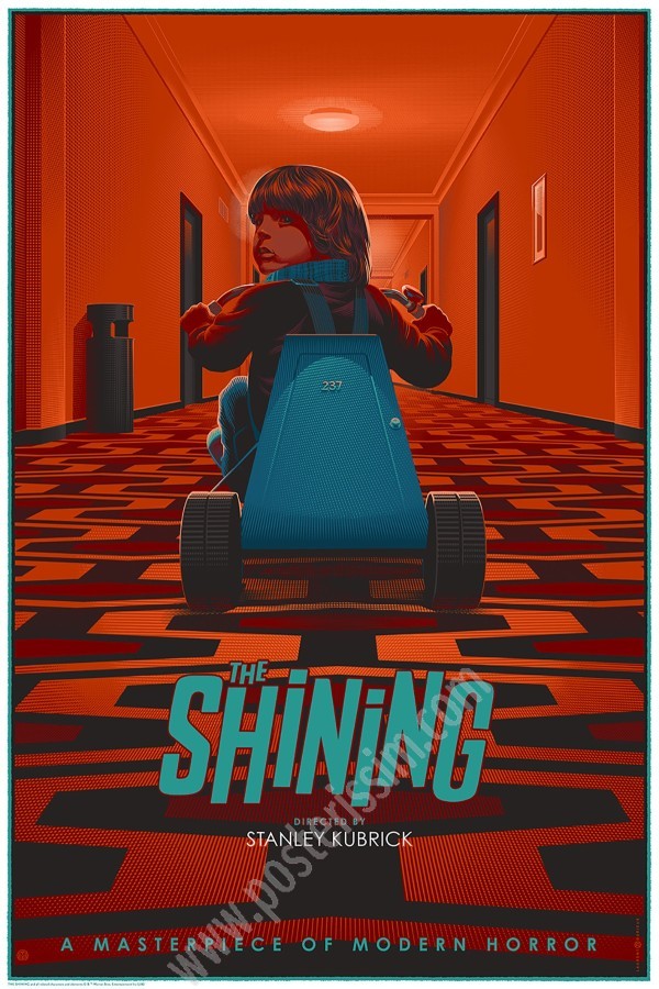 Affiche The Shining (Danny) – Laurent Durieux | Édition limitée cinéma collector