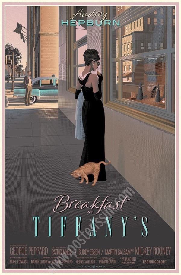 Breakfast at Tiffany’s Poster – Signed Limited Edition by Durieux