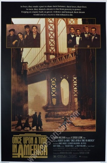 Affiche ancienne originale Once upon a time in America-posterissim