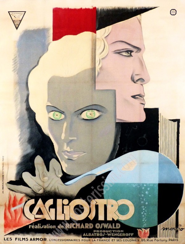 Original poster Cagliostro-posterissim