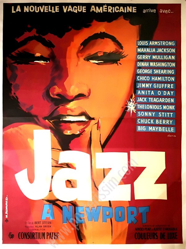 Affiche originale Jazz à Newport-Posterissim