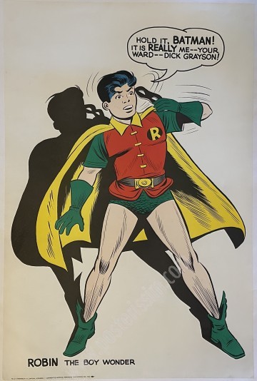 Affiches Batman & Robin 1966 – Rares originaux DC Comics