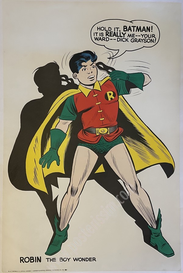 Batman & Robin 1966 Posters – Rare Original DC Classics