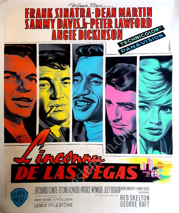 Affiche originale L'inconnu de Las Vegas-posterissim