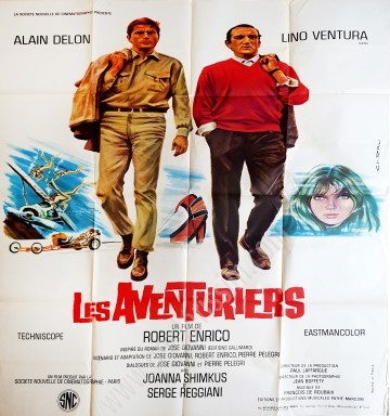 Affiche originale Les Aventuriers-posterissim