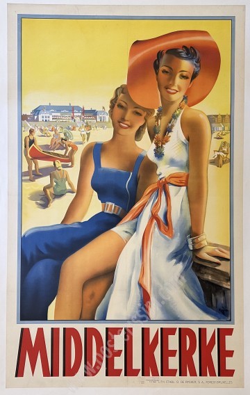 Affiche originale Middelkerke-posterissim