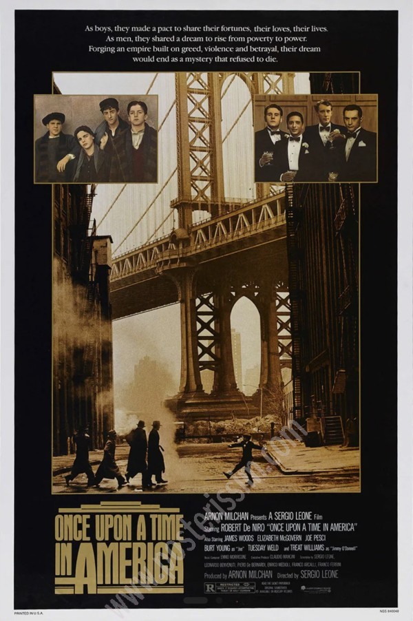 Original Movie Poster – Once Upon a Time in America (1984)