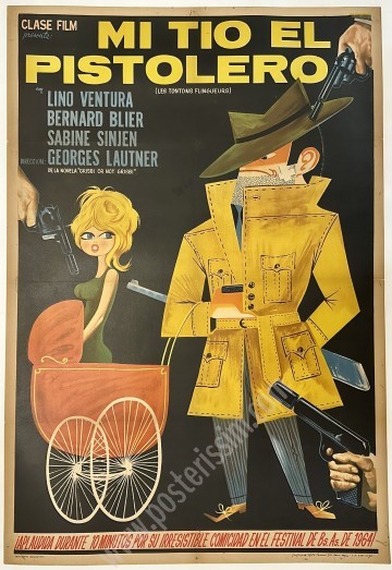 Les Tontons flingueurs | 1964 Argentine Poster