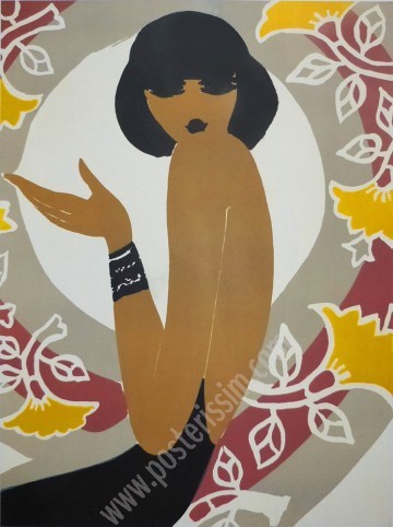 Parly 2 Poster Villemot 1969 – Rare Iconic French Design