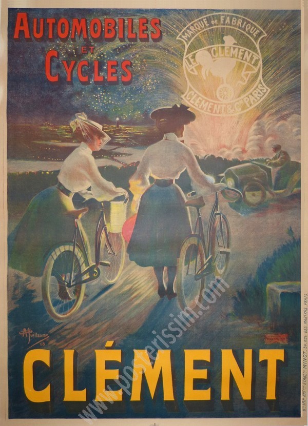 Affiche Cycles Clément 1903 – Albert Guillaume | Icône Belle Époque