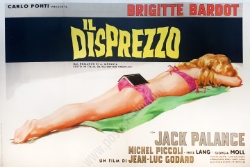 Affiche originale italienne du film Le Mépris : Il Disprezzo-Posterissim