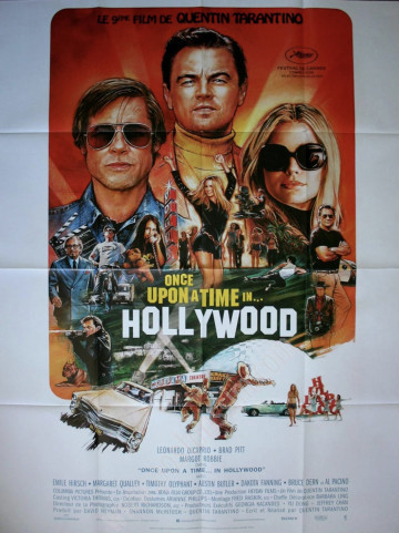 Once Upon a Time in Hollywood – French Movie Poster 2019